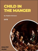 Child In The Manger SATB choral sheet music cover